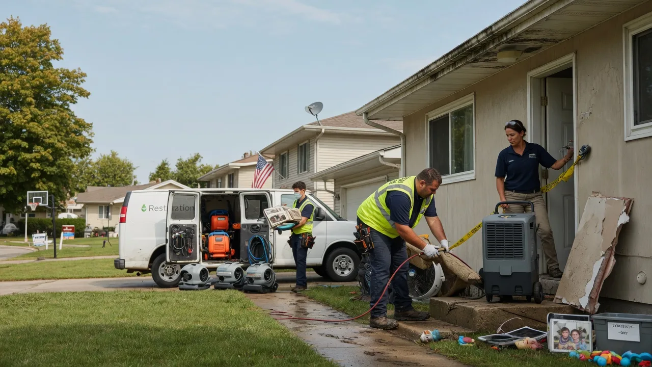 Water Damage Restoration in Crewe, VA near me